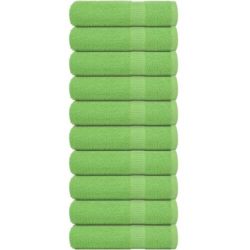 Furnova Kopalne brisače 10 kos zelena 100x150 cm 360 gsm 100% bombaž, (21916757) Cene
