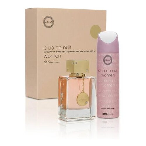 Armaf Club de Nuit Woman set: EDP 105 ml + dezodorans 200 ml za žene Slike