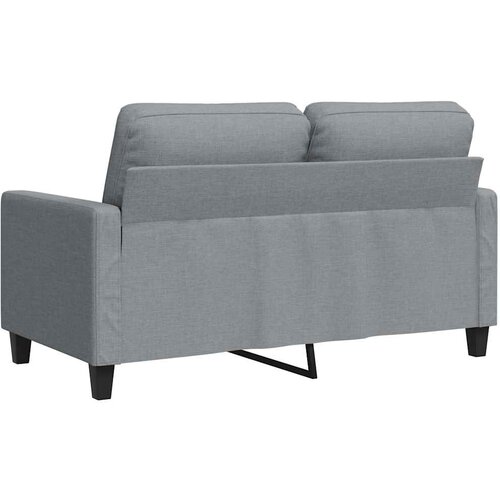  Dvosjed od tkanine svjetlosivi 120 cm Siva Slike