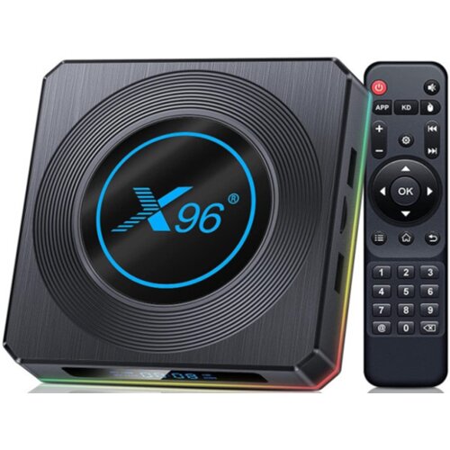 Gembird X96 X4 TV box 2/16GB smart S905X4 quad Mali-G31MP 8K KODI Android 11.0, Crni Cene