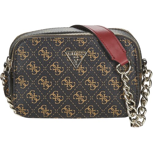 Guess NOELLE CROSSBODY CAMERA Smeđa Cijene