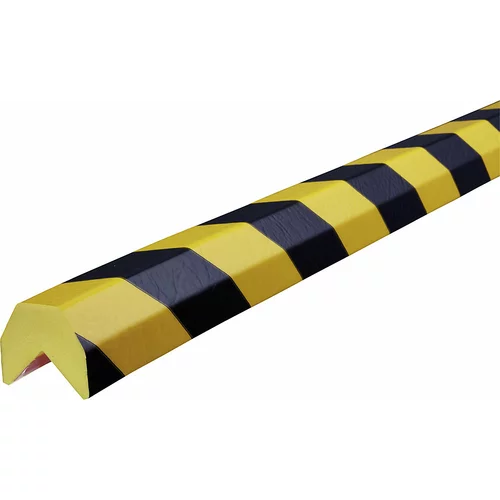 SHG Zaščita vogalov Knuffi®, tip AA, 1 rola po 5 m, črno / rumene barve