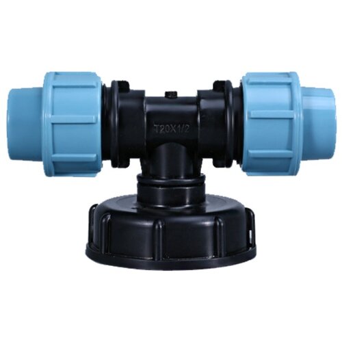 INF Komplet 2 IBC adapterjev, ojačan PE, hitri priklop DN20, črno/modro, (5000286946) Cene