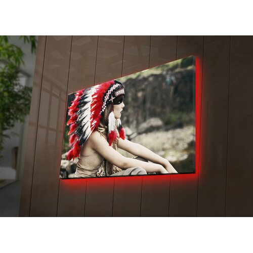 Wallity Zidna slika sa LED osvetljenjem 4570NTVDACT-1, 45x70 cm Cijene