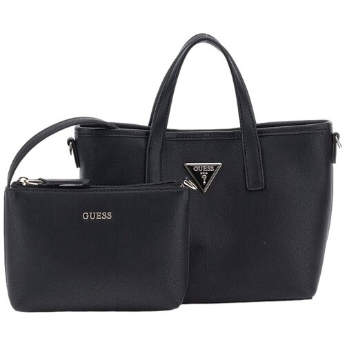 Guess Ročne torbice LATONA MINI TOTE Črna Slike