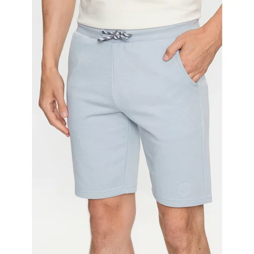 INDICODE Kratke hlače iz tkanine Brennan 70-442 Modra Regular Fit