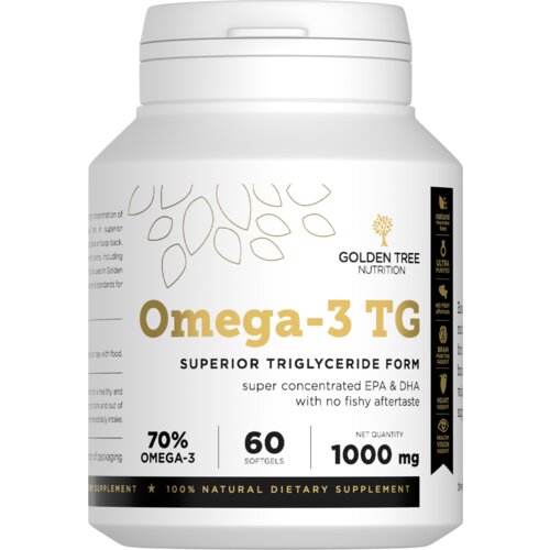 Golden Tree Omega 3-TG - 60 mehk. kaps. Cene
