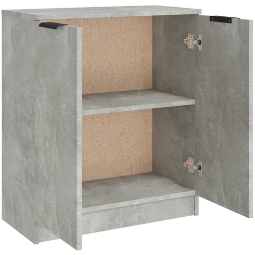  Komoda siva boja betona 60x30x70 cm od konstruiranog drva Slike