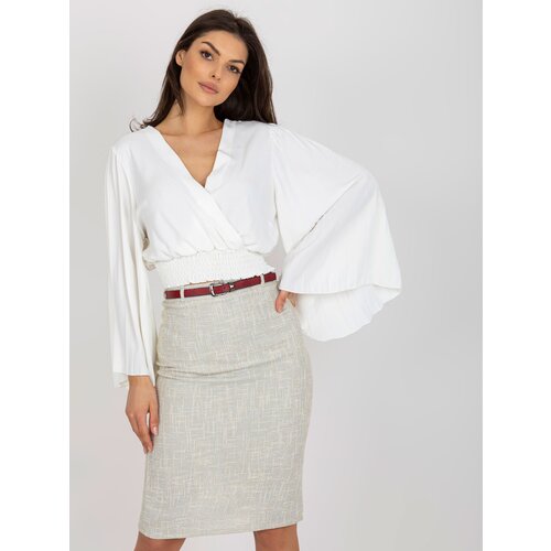 Italy Moda Blouse-DHJ-BZ-16503.30X-ecru Slike