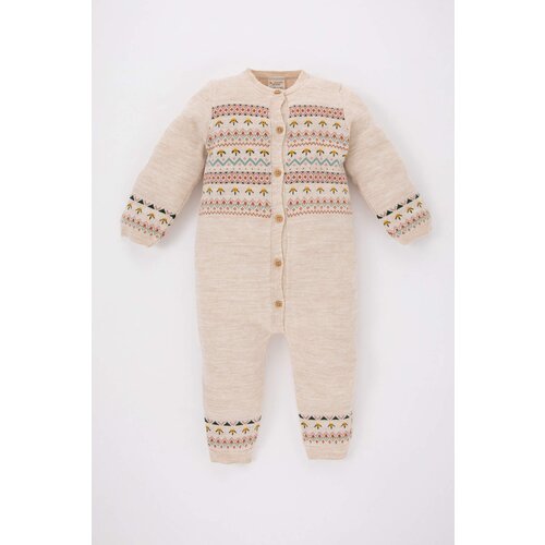 Defacto Regular Fit Crew Neck Ethnic Overalls Slike