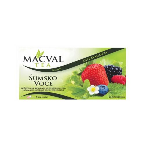 Macval šumsko voće čaj 40g Cene