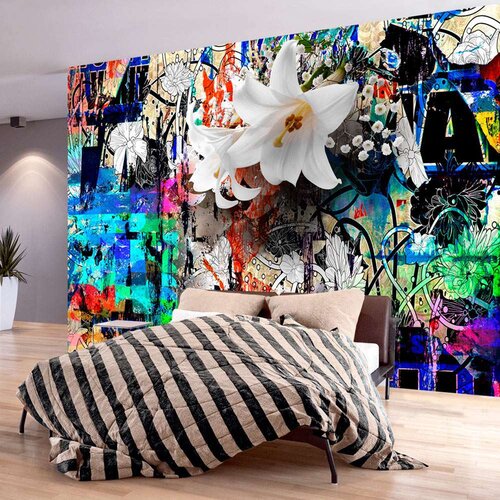  Samoljepljiva foto tapeta - Urban Lily 98x70 Slike