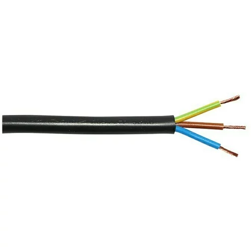 Kabel po dužnom metru (H05VV-F3G1,0, Crne boje)