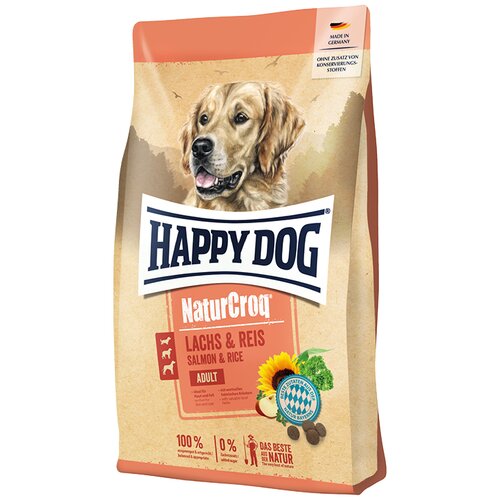 Happy Dog NaturCroq losos i riža 4 kg Slike