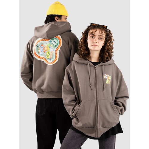 Nike SB Fleece Pull-Over Skate Jopa s kapuco cave stone / white Slike