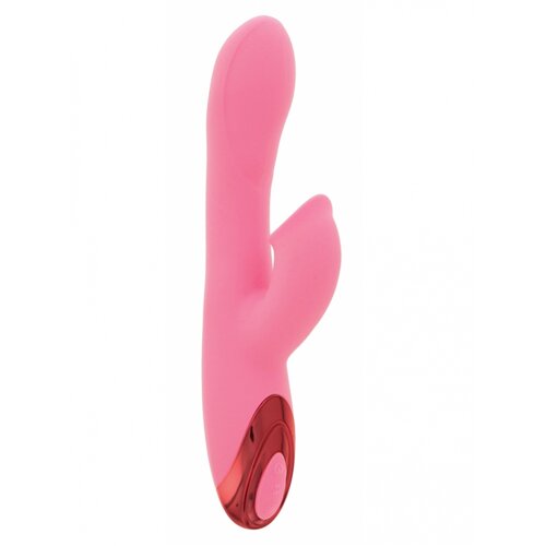  Vibes Of Love Snail Vibrator, Silikonski, 2 motora, 7 modova vibracije, 14 cm, Roze Slike