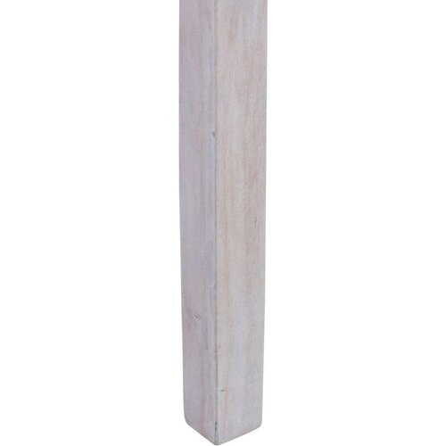  Stolac za blagovanje 2 pcs Bijelo pranje 45 x 54 x 93 cm Slike