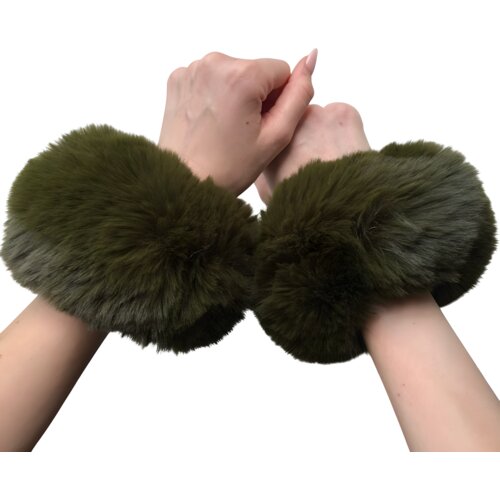 IZMAEL Krznene manžete - Khaki Cijene