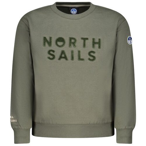 North Sails Dječja majica s patentnim zatvaračem zelena Cijene