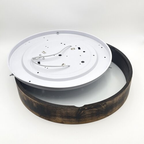  stropna svetiljka oak smoky 3xE27/15W/230V, prečnik 47,5 cm, hrast/tamno braon Slike