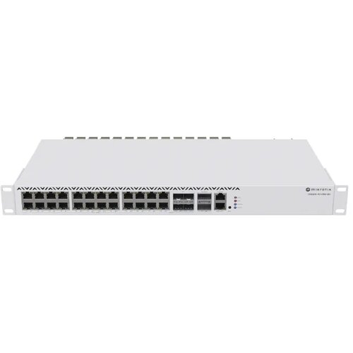 CRS326-4C+20G+2Q+R 20x2.5Gbit RJ45 4xSFP+ 2xQSFP+ 40 Gbit Switch, (5000368202) Cene