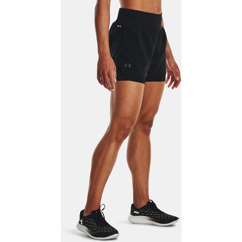 Under Armour Shorts UA RUN STAMINA 2IN1 SHORT-BLK - Women Slike