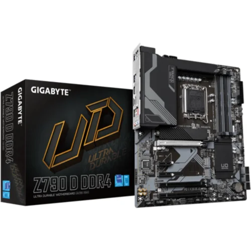 Gigabyte MB Z790 D DDR4 1.0Intel Z790;LGA1700;4xDDR42xM.2;RAID;Type-C;HDMI;ATX