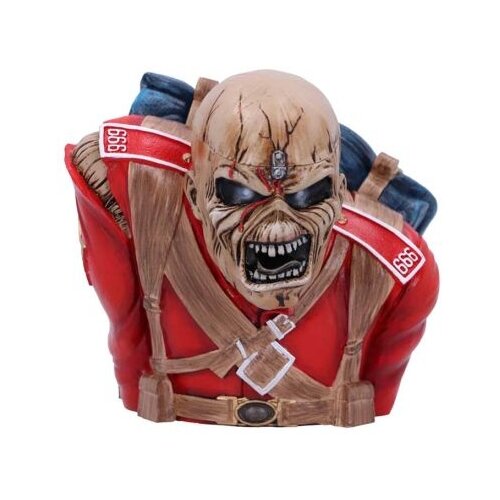 Iron Maiden The Trooper doprsni kip in dekorativna &amp;scaron;katlica Nemesis Now Slike