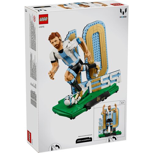 Lego Editions Lionel Messi nogometna legenda &scaron;tevilka 43015 Cene