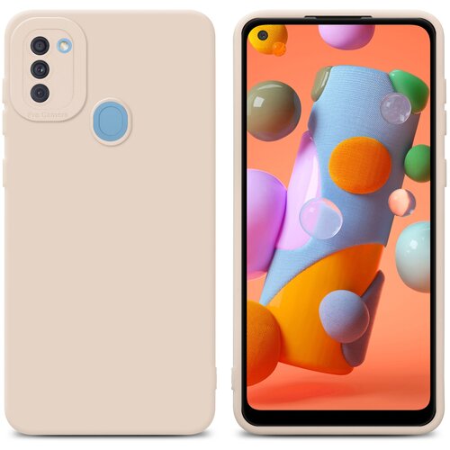 Cadorabo Case, združljiv s Samsungom v Fluid Cream - za&scaron;čitni pokrov iz fleksibilnega silikona TPU, (20617460) Cene