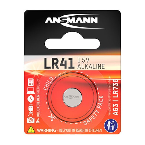  AN Bat LR41 1.5V 1/1 Alkalna Slike