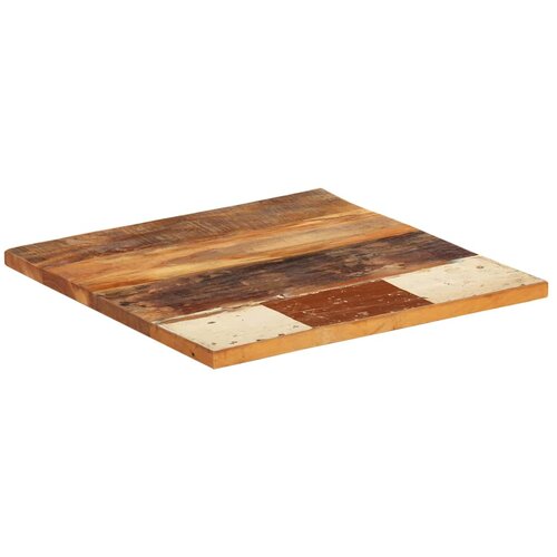  Četvrtasta stolna ploča 60x60 cm 25 - 27 mm od obnovljenog drva Slike