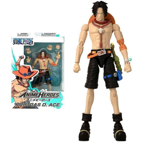  djelovanja One Piece Bandai Anime Heroes: Portgas D. Ace 17 cm Slike
