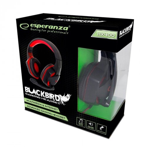 Esperanza slušalice sa mikrofonom BLACKBIRD, gaming, EGH400 Cijene