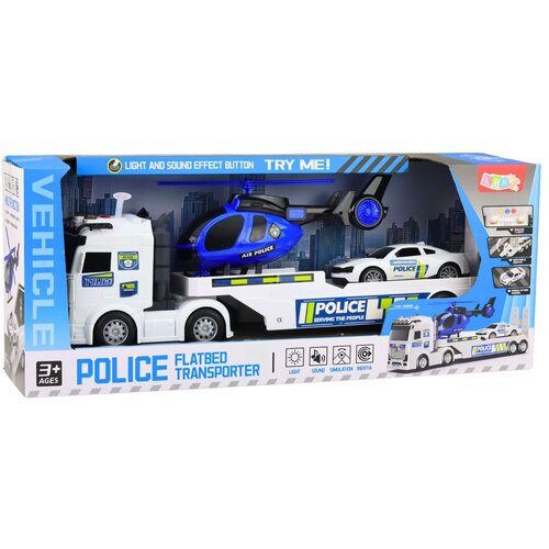  Zvučni set svjetala policijskog kamiona, vučnog kamiona, automobila, helikoptera Slike