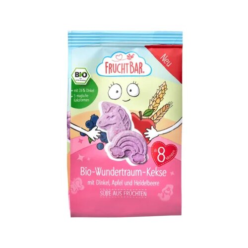 FRUCHTBAR Bio sanjski piškoti - pira, jabolko in borovnica Cene