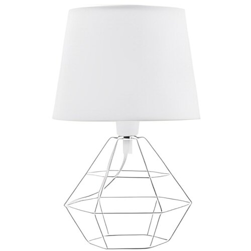  zamenski abažur za stonu lampu diamond E27 17x20 cm, beli Slike