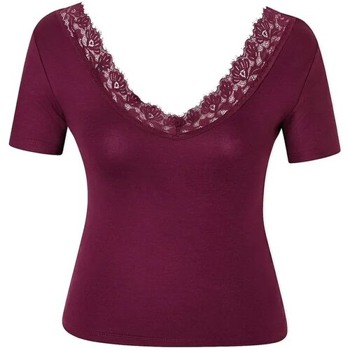Trendyol Ženska bluza Tbbss26Af00189, Ljubičasta Cene
