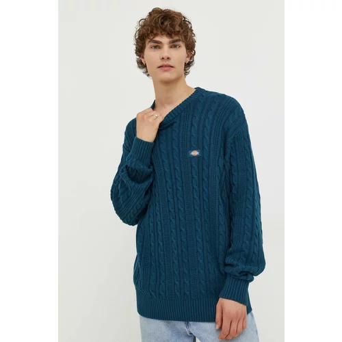 Dickies Pamučni pulover boja: tamno plava, lagani