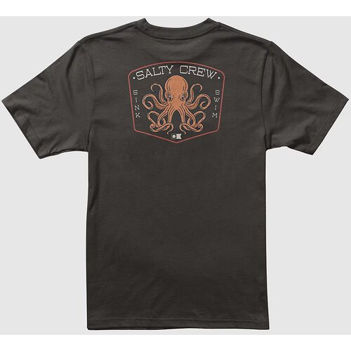 Salty Crew Tako Club Kids T-shirt black Cene