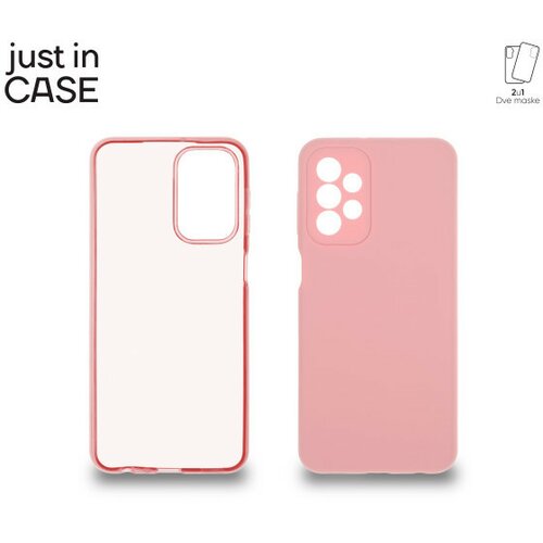 Just In Case 2u1 extra case mix paket maski za telefon pink za samsung galaxy A23 Slike