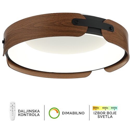  LED plafonska lampa F2097-63C BK+DWD Cene