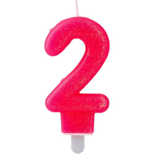 Lucky candle, svećica, pink - odaberite broj Cene