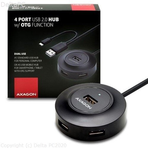  HUB 4x2.0, -AM+Micro OTG, 0,8m, HUE-X6GB AXA Cijene