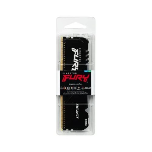 Kingston 16GB 3200MT/s DDR4 CL16 DIMM 1Gx8 FURY Beast Black, EAN: 740617319880 Slike
