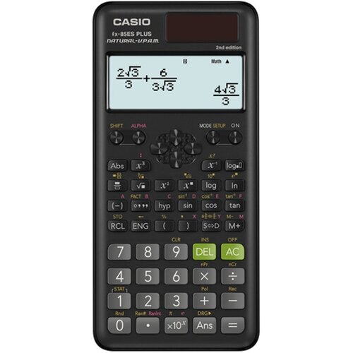Casio FX-85ESPLUS-2 B CALCULATOR SCIENTIFIC 252 FUNCTIONS 77X162MM, CARDBOARD BOX, BLACK Cijene
