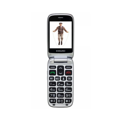 Usams EVOLVEO Easyphone FP EP-770 telefon za starej&amp;scaron;e na tipke 4G rdeč 51700067 Slike