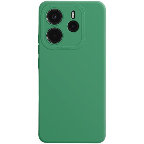 AVIZAR Ohi&scaron;je za Xiaomi Redmi Note 14 4G Silicone Smooth Camera Block Protected, Zelena, (5000017090) Cene
