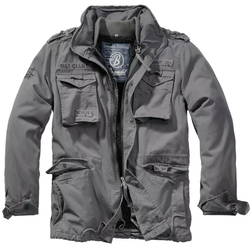 Brandit army moška zimska jakna M65 giant, siva