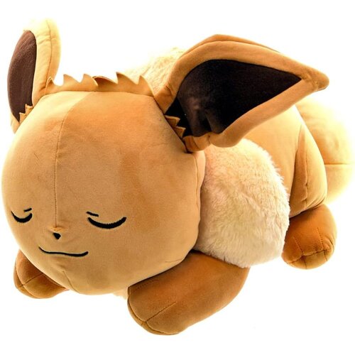 Pokemon Pok&amp;eacute;mon pli&amp;scaron;ana igračka Eevee u položaju spavanja, 45 cm Slike